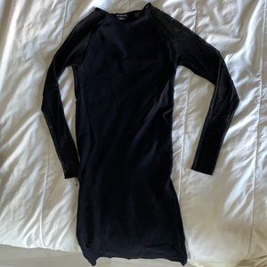 BEBE little black dress with mesh arms 🖤